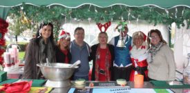 The Freesia Christmas Fair Bar Staff