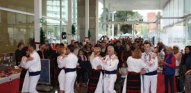 Rumanian Dancers at the Freesia Christmas Fair