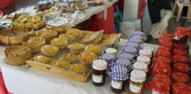 Freesia Christmas Fair Jams and Pies