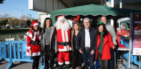 The Mayor at the Christmas Fair