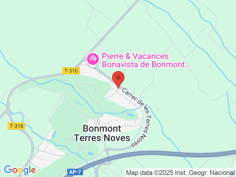 Map of Bonmont Golf Club