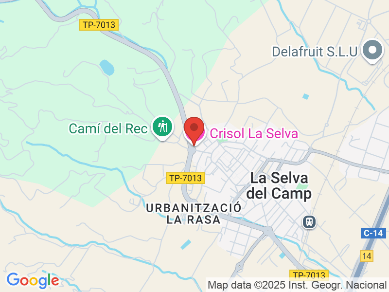 Map of Hotel Sercotel La Selva