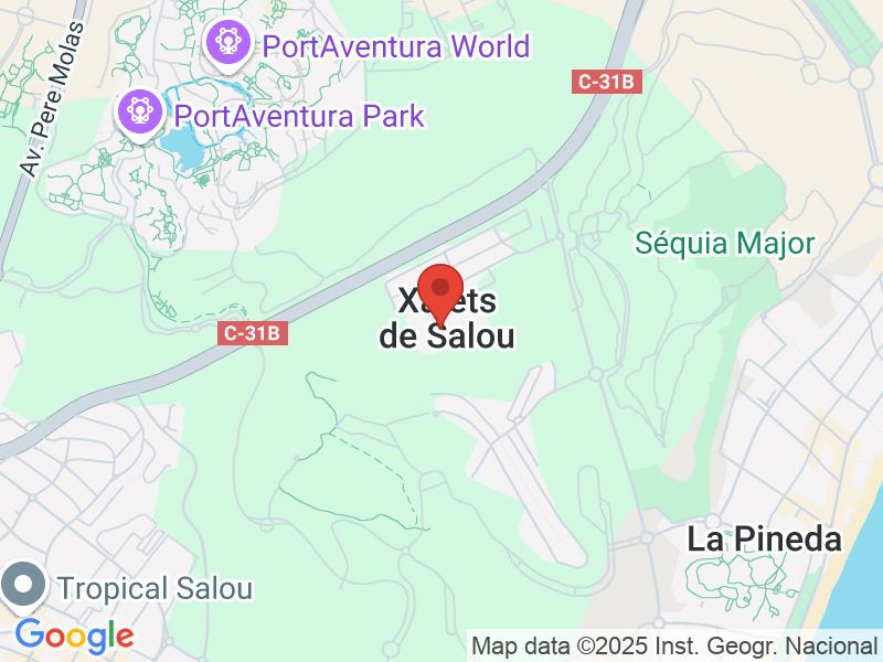 Map of Tennis Salou H20